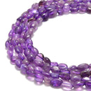 natural amethyst pebble nugget beads