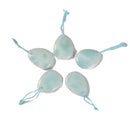 Light Blue Chatoyant Celestite Teardrop Pendant Size 30x40mm Sold Per Piece