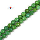 Dark Green Turquoise Smooth Round Beads Size 4mm 6mm 8mm 10mm 15.5'' Strand