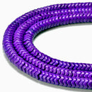 Dark Purple Howlite Turquoise Interlocking Snake Beads 8mm 10mm 15.5" Strand