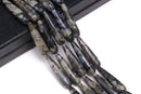 natural gray opal faceted teardrop beads