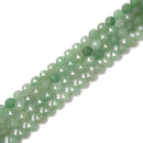 Natural Green Aventurine Diamond Star Cut Beads Size 8mm 10mm 15.5'' Strand