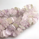 natural kunzite irregular Discs beads