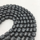 gold copper silver gray hematite matte buddha head beads
