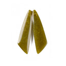 Natural African Jade Pendant Earrings Sold Per Pair