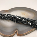 Gray Hematite Smooth Coin Beads 6mm 8mm 10mm 15.5" Strand