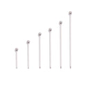 304 Stainless Steel Ball Headpins 18mm 20mm 25mm 30mm 35mm 40mm 50mm Sold/Bag