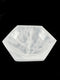 Natural Selenite Crystal Hexagon Dish Charging Energy Bowl Approx 4" Inches