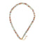 Aqua Terra Jasper Rondelle 2x6mm Beaded Necklace 17''-18.5" Length Adjustable