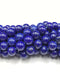 Genuine AAA Lapis Lazuli Smooth Round Beads Size 8mm 10mm 15.5" Strand