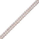 Natural White Fresh Water Pearl Baroque Shape Beads Size 4-5mm 5-6mm 15'' Strand