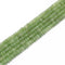 Light Green Dyed Jade Smooth Rondelle Beads Size 5x8mm 15.5'' Strand