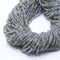 Natural Dark Labradorite Faceted Rubik's Cube Beads Size 2-2.5mm 15.5" Strand