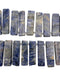 Natural Sodalite Graduated Slab Stick Points Beads Size 30-50mm 15.5" Strand