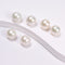 Fresh Water Edison Pearl Undrilled Round Beads Size 10-11mm Sold Per Pair