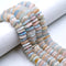 Natural Multi Color Morganite Slice Discs Beads Size 16mm 15.5" Strand