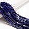Lapis Smooth Cube Beads Size 6mm 15.5'' Strand