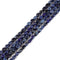 Dark Blue Sea Sediment Jasper Rectangle Cube Beads Size 6x7mm 15.5'' Strand