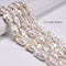 Grade A Natural White Fresh Water Pearl Baroque Beads 13-15x15-20mm 16" Strand