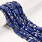 Natural Sodalite Faceted Rectangle Beads Size 8x10mm 15.5'' Strand