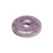 Natural Light Lepidolite Donut Circle Pendant Size 40mm Sold by Piece