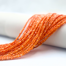 Natural Spiny Oyster Smooth Round Beads Size 3mm 4mm 16" Strand