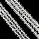 Natural Cloudy Clear Quartz Smooth Round Beads Size 6mm 8mm 15.5" Strand