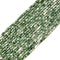 02 Mixed Gemstone Cylinder Tube Shape Beads Size 2x4mm 15'' Strand