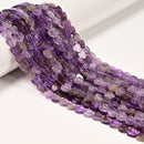 Mixed Gemstone Flat Heart Shape Beads Size 8mm 15" Strand