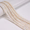 Natural White Fresh Water Pearl Rondelle Beads Size 2x3mm 3x5mm 4x6mm 15''Strand