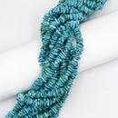 Grade AA Natural Blue Turquoise Chips Beads Size 10-12mm 15.5'' Strand