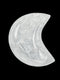 Selenite Crystal Crescent Moon Dish Charging Energy Bowl Size 3 x3.5-4.5" Inches