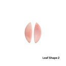 Natural Pink Conch Shell Pendant Earrings Sold Per Pair