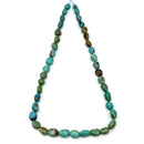 Natural Multi -Color Turquoise Pebble Nugget Beads Size 7-8mm 16'' Strand