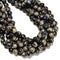 Natural Gray Opal Faceted Round Beads Size 6mm 8mm 10mm 12mm 15.5" Strand