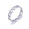 925 Sterling Silver Vintage Marcasite Cuban Chain Ring for Women Price for 1PC