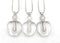 Natural Clear Quartz Flat Bottom Essential Oil Perfume Bottle