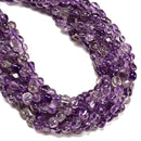 Natural Amethyst Pebble Nugget Beads Size 6-7 x 7-8mm 15.5" Strand