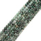 Grade A Natural Emerald Smooth Round Beads Size 4mm 6mm 8mm 10mm 15.5'' Strand