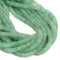 Natural Green Aventurine Smooth Rondelle Beads Size 2x6mm 15.5'' Strand