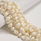 White Mother of Pearl MOP Shell Irregular Nugget Beads 6-10x10-15mm 15.5''Strand