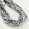 Silver Plated Hematite Cross Beads Size 8mm 10mm 15.5" Strand