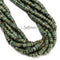 Natural African Turquoise Heishi Disc Beads Size 1.5x4mm 1.5x6mm 15" Strand