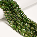 Natural Canadian Jade Irregular Pebble Nugget Chips Beads Size 8-12mm 15" Strand