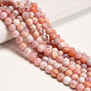 Red Fire Agate Smooth Round Beads Size 10mm 14.5" Strand