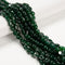 Emerald Green Color Dyed Jade Pebble Nugget Beads Size 8x10mm 15.5'' Strand