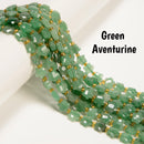 01 Mixed Gemstone Faceted Five-Pointed Star Shape Beads Size 8mm 15'' Strand