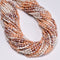 Gradient Natural Fresh Water Pearl Rice Shape Beads Size 3-3.3x4-4.5mm 14"Strand