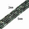 Natural Emerald Faceted Round Beads Size 2mm 3mm 4mm 6mm 15.5" strand