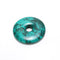Blue Green Magnesite Turquoise Donut Circle Pendant Size 40mm 50mm Sold by Piece